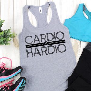 Cardio is Hardio SVG From The Artsy Fartsy Mama