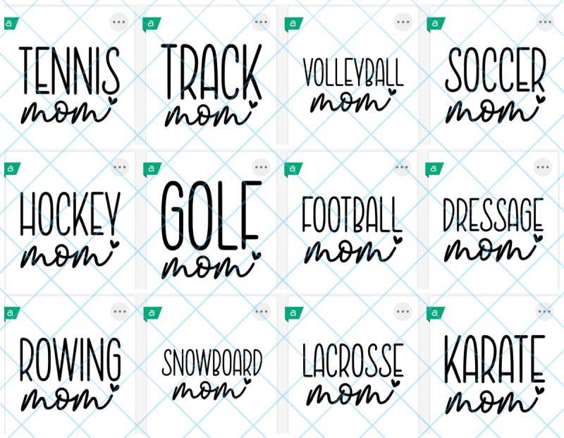 Sport Mom Designs From Hello Creative Family