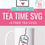Love tea? Whether your tea of choice is Chai Tea, Early Grey or Chamomile we've got you covered with 9 free Tea SVG Files that are perfect for tea lovers! Use them to make DIY mugs, shirts, home decor and more using your Cricut Maker, Cricut Explore, Cricut Joy or other electronic cutting machine!