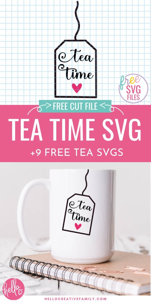 Love tea? Whether your tea of choice is Chai Tea, Early Grey or Chamomile we've got you covered with 9 free Tea SVG Files that are perfect for tea lovers! Use them to make DIY mugs, shirts, home decor and more using your Cricut Maker, Cricut Explore, Cricut Joy or other electronic cutting machine!