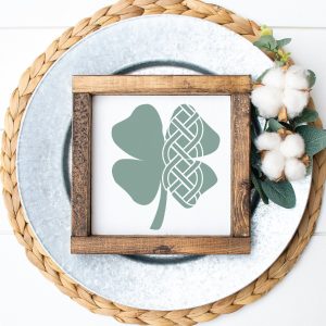 Celtic Knot Clover SVG From Everyday Party Magazine