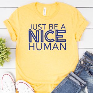 Be a Nice Human SVG From Artsy Fartsy Mama