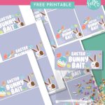 Start a new Easter tradition! Make bags of Easter Bunny Bait to sprinkle in your yard to attract the Easter Bunny! Includes printable tags in a variety of sizes with and without the Easter Bunny Bait poem, along with an Easter Bunny Bait recipe and other Easter crafts!