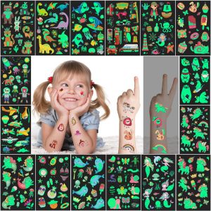 Glow In The Dark Temporary Tattoos