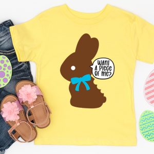 Want a Piece of Me? Chocolate Bunny SVG From Artsy Fartsy Mama