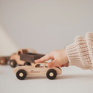 Personalized Wooden Cars