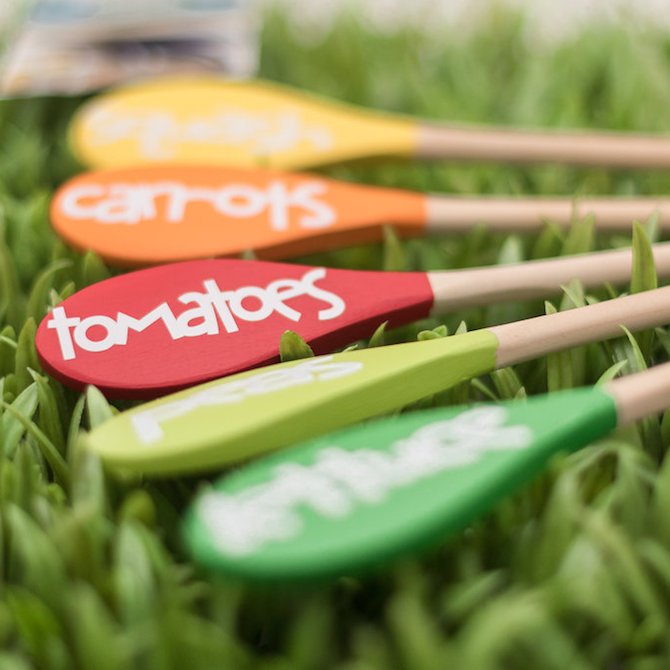 Cricut Garden Marker Wooden Spoons From The Kingston Home