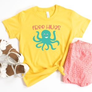 Free Hugs (Octopus) SVG from Hey, Let&rsquo;s Make Stuff