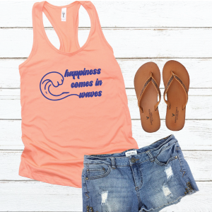 Happiness Comes in Waves SVG from Everyday Party Magazine