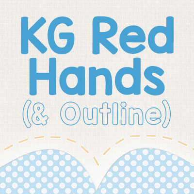 KG Red Hands Font