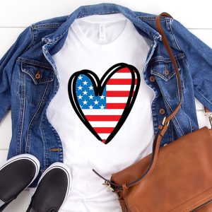 American Flag Heart SVG From Artsy-Fartsy Mama