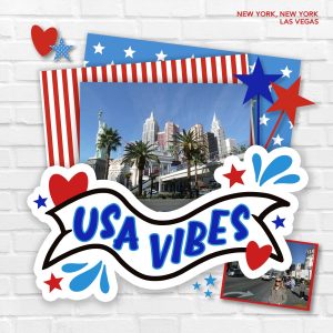 USA Vibes Banner SVG From Little Miss Eden Rose
