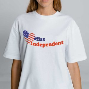 Miss Independent American Flag Heart SVG From The Listed Home
