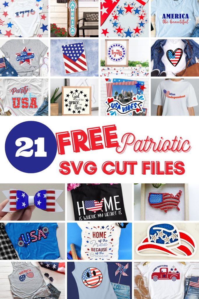 21 Free Patriotic SVG Cut Files