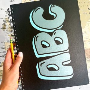 ABC Bubble Letters SVG From Handlettered Printables