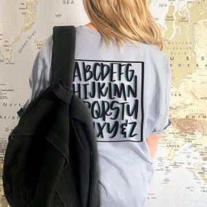 Alphabet from Lemon Thistle