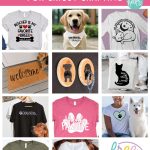 Get ready to create paw-sitively adorable Cricut crafts with with 11 FREE Pet SVG files! Get your paws on these free designs now including 'Rescued Is My Favorite Breed' which you can customize with your pet's name!