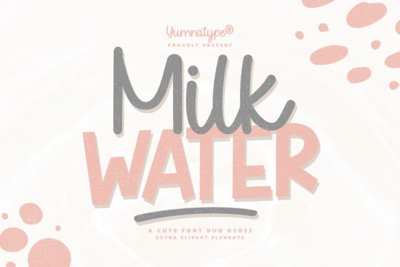 Milk Water Font Duo