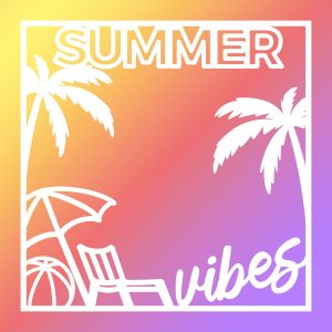 Summer Vibes Frame SVG From Little Miss Eden Rose