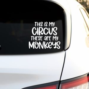 This is my Circus These are My Monkeys SVG From Kara Creates