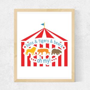 Lions and Tigers and Bears, Oh My SVG From Sunshine and Munchkins
