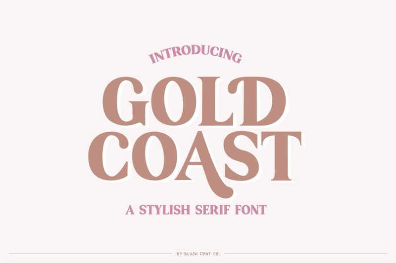 BFC Gold Coast Font