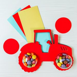 Layered Candy Tractor SVG From Extraordinary Chaos