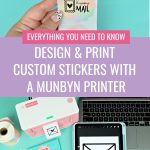 Learn everything you need to know to design and print personalized labels with a Munbyn Thermal Printer in this informative guide perfect for small businesses. From unboxing and setting up your Munbyn Printer, to installing the Munbyn Print Driver, loading your labels and designing stickers and labels for your printer! Includes a free Happy Mail Sticker Set!