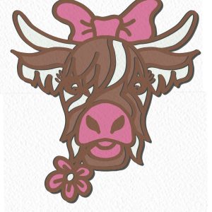 Highland Cow SVG From Like Love Do