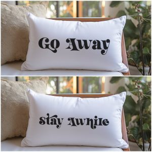 Go Away/Stay Awhile SVG From Mad in Crafts