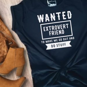 Wanted Extrovert Friend SVG From Crafting in the Rain