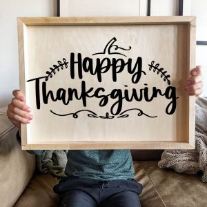 Happy Thanksgiving SVG From Hand Lettered Printables