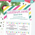 Let the countdown to the most wonderful time of the year begin! Download our Free Christmas Movie Advent Calendar printable embark on a cinematic adventure with your family filled with laughter, love, and the spirit of Christmas!