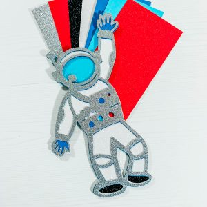 Layered Space Man SVG From Extraordinary Chaos