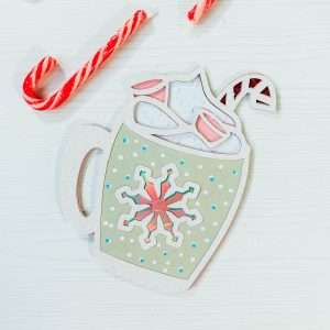 3d Layered Hot Chocolate SVG From Extraordinary Chaos
