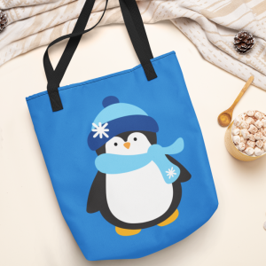 Cute Winter Penguin SVG From 100 Directions