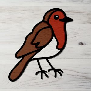 Layered Robin SVG From Like Love Do