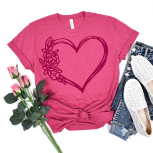 Floral Heart SVG From Liz on Call