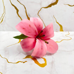 3D Easter Lily SVG From Dinosaur Mama