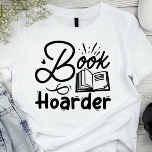 Book Hoarder SVG