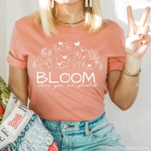 Bloom Where You Are Planted Wildflowers SVG From Simple Made Pretty