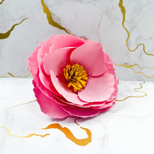 3D Peony SVG From Dinosaur Mama