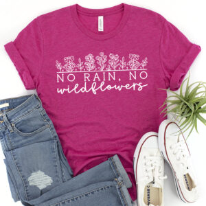 No Rain, No Wildflowers SVG From Artsy-Fartsy Mama