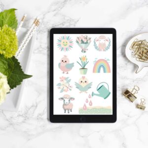 Cute Easter Clip Art Designs From The Listed Home