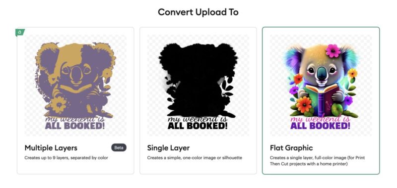 Use your Cricut to make stickers you design in Creative Fabrica Studio