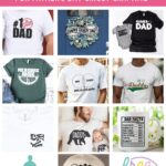 Level up your Father's Day gifts with 10 awesome SVG files, including a special Gamer Dad and Daddy's Gamer Buddy design! Get ready to impress Dad with personalized creations using your Cricut. Use to make hats, shirts, hoodies and so much more!