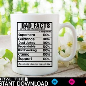Dad Facts SVG