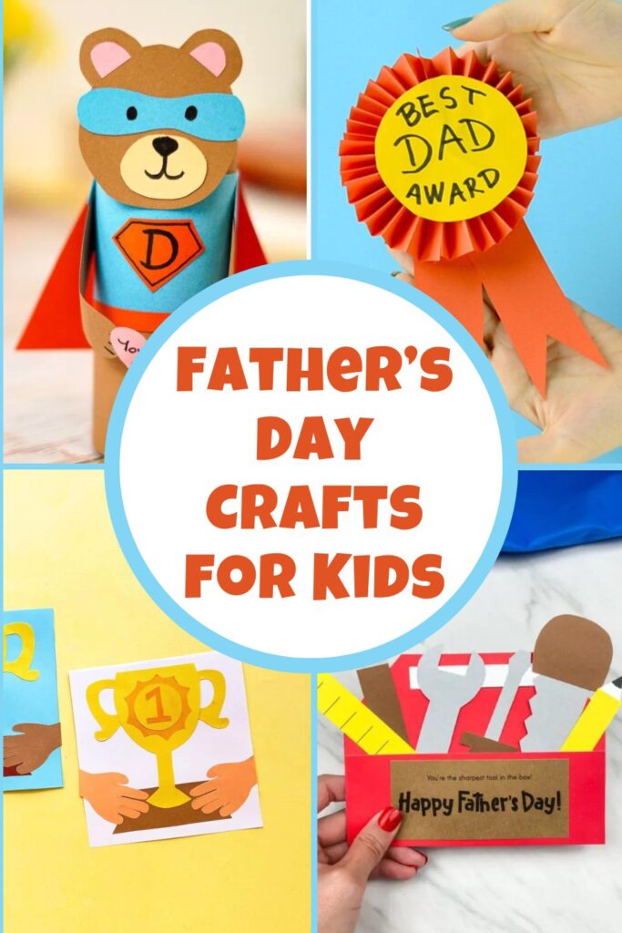 Celebrate Father's Day with 25 creative Father's Day crafts for kids! Discover easy and heartfelt DIY gift ideas that will make Dad smile. Perfect for toddlers, Pre-K and elementary school aged children these handmade gifts are sure to make Father's Day extra special.