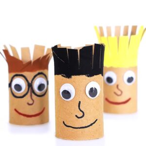 Give Dad a Haircut Scissor Craft by Our Kid Things