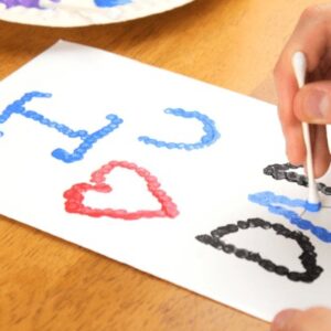 How to Make Father’s Day Art with Pointillism by Coffee and Carpool